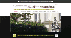 Desktop Screenshot of hotelmontsegur.com