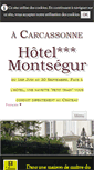 Mobile Screenshot of hotelmontsegur.com
